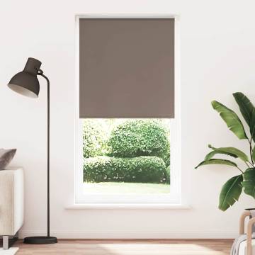 Blackout Coffee Roller Blind 110x210 cm - Durable & Stylish