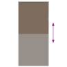 Blackout Coffee Roller Blind 110x210 cm - Durable & Stylish