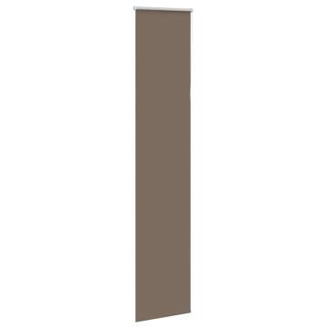 Roller Blind Blackout Coffee 45x230 cm - Durable Polyester