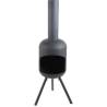 RedFire Garden Fireplace & BBQ Grill Fuego - Large Black