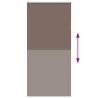 Roller Blind Blackout Coffee 100x210 cm | Hipomarket UK