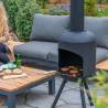 RedFire Garden Fireplace & BBQ Grill Fuego - Large Black