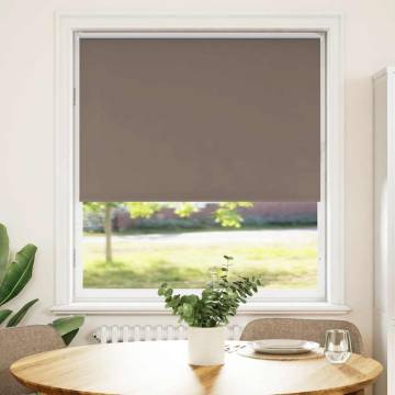 Roller Blind Blackout Coffee 100x130 cm | Durable & Stylish