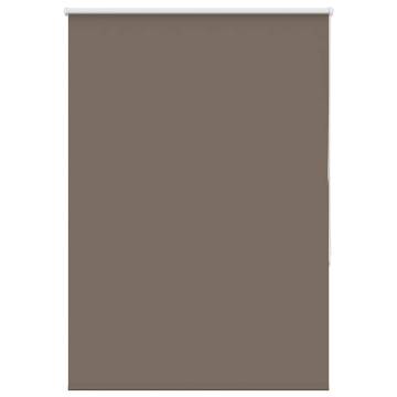 Roller Blind Blackout Coffee 100x130 cm | Durable & Stylish