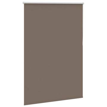 Roller Blind Blackout Coffee 100x130 cm | Durable & Stylish