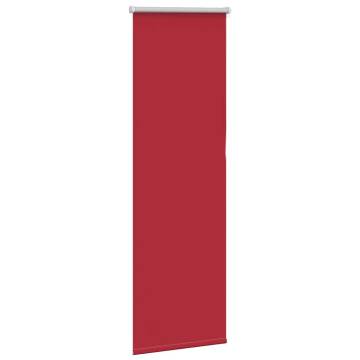 Roller Blind Blackout Red 50x175 cm - Stylish & Functional