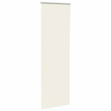 Roller Blind Blackout Off White 85x230 cm | HipoMarket UK