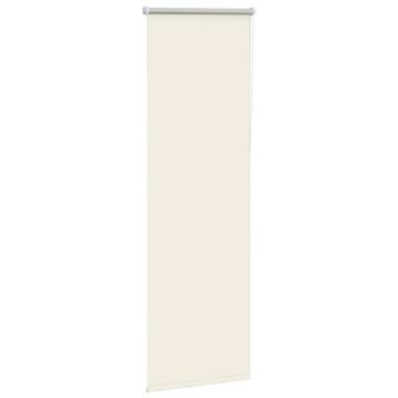 Roller Blind Blackout Off White 45x130 cm - Durable & Stylish