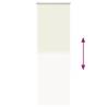 Roller Blind Blackout Off White 45x130 cm - Durable & Stylish