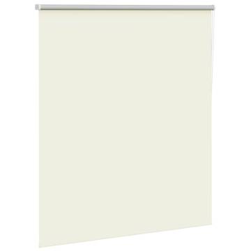 Roller Blind Blackout Off White 120x130 cm - HipoMarket