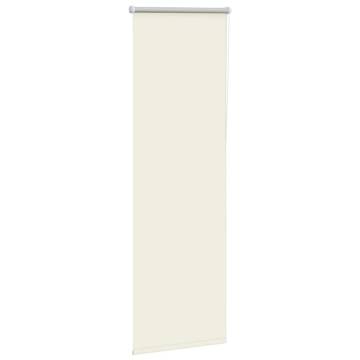 Roller Blind Blackout Off White 60x175 cm - Hipomarket