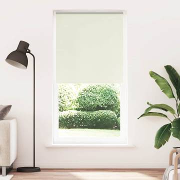 Roller Blind Blackout Off White 100x210 cm | Hipomarket