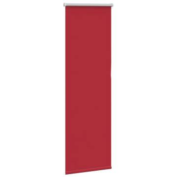 Roller Blind Blackout Red 40x130 cm - Stylish & Functional