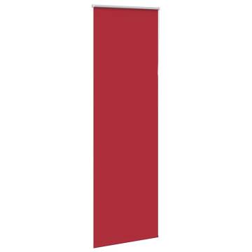 Roller Blind Blackout Red 85x210 cm - Stylish Privacy Solution