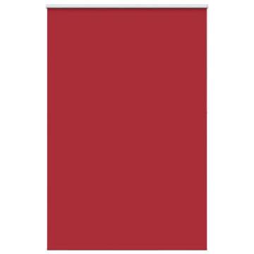 Roller Blind Blackout Red 155x230 cm - Premium Polyester