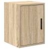 Garage Wall Cabinet - Sonoma Oak Engineered Wood | HipoMarket