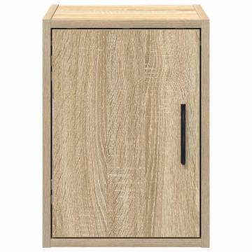 Garage Wall Cabinet - Sonoma Oak Engineered Wood | HipoMarket