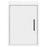 Stylish White Garage Wall Cabinet - Durable Engineered Wood