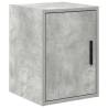 Garage Wall Cabinet - Concrete Grey Engineered Wood