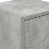 Garage Wall Cabinet - Concrete Grey Engineered Wood