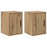 Garage Wall Cabinets 2 pcs Artisan Oak - Durable & Stylish