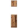 Garage Cabinets 2 pcs - Old Wood Engineered Wood Storage Solutions