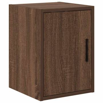 Garage Cabinets 2 pcs Brown Oak | Durable & Versatile Storage