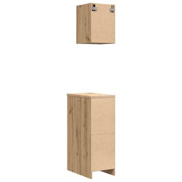 Garage Cabinets 2 pcs Artisan Oak | Organize Your Space