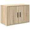 Garage Cabinets 2 pcs Sonoma Oak | Durable & Organised Storage