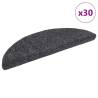 Self-Adhesive Stair Mats - 30 pcs Dark Grey | HipoMarket