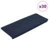  Stair Mats Self-adhesive 30 pcs Blue 65x24.5x3.5 cm Colour blue Size 65 x 24.5 x 3.5 cm Quantity in Package 30 