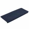 Self-Adhesive Stair Mats - 30 pcs Blue | Hipomarket UK