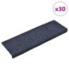  Stair Mats Self-adhesive 30 pcs Blue 65x21x4 cm Colour blue Quantity in Package 30 