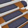 Self-Adhesive Stair Mats Blue - 30 pcs | HipoMarket UK