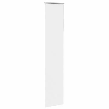 Roller Blind Blackout White 40x210 cm - Durable & Stylish