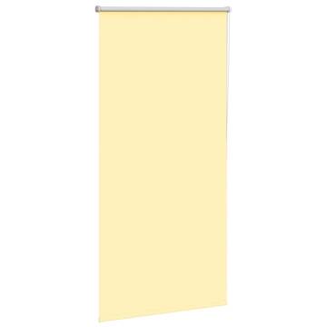 Blackout Yellow Roller Blind 65x130 cm | Hipomarket UK