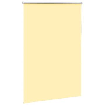 Roller Blind Blackout Yellow 105x130 cm - Stylish & Functional