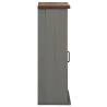 Hanging Cabinet HALDEN with Sliding Door - Grey Pine 49x22.5x70 cm