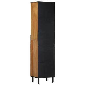 Solid Wood Mango Bathroom Cabinet - 38x33x160 cm