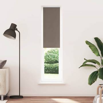 Roller Blind Blackout Coffee 55x230 cm | Durable & Stylish