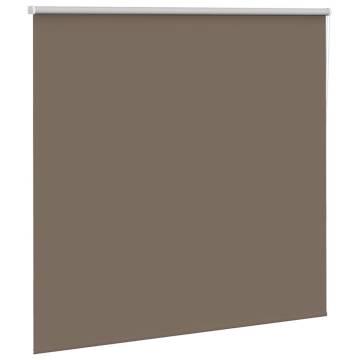 Roller Blind Blackout Coffee 165x130 cm - Durable & Stylish