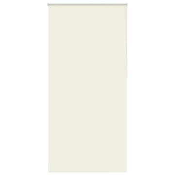 Roller Blind Blackout Off White 110x210 cm - Hipomarket