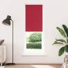  Roller Blind Blackout Red 70x230 cm Fabric Width 65.7 cm Polyester Colour red Size 70 x 230 cm 