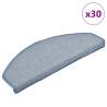  Stair Mats 30 pcs Light Grey and Blue 65x24x4 cm Colour light grey and blue Size 65 x 24 x 4 cm Quantity in Package 30 