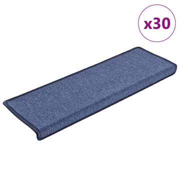 Stair Mats 30 pcs - Slip-Resistant Blue Mat | Hipo Market