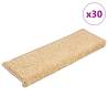  Stair Mats 30 pcs 65x21x4 cm Brown Colour brown Size 65 x 21 x 4 cm Quantity in Package 30 