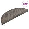  Stair Mats Self-adhesive Sisal-Look 30 pcs 56x17x3 cm Brown Beige Colour brown beige Size 56 x 17 x 3 cm Quantity in Package 30 