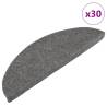  Stair Mats Self-adhesive 30 pcs Grey 56x17x3 cm Colour grey Size 56 x 17 x 3 cm Quantity in Package 30 