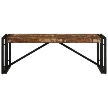 Coffee Table Multicolour - Solid Reclaimed Wood | HipoMarket