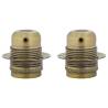 Buy Lamp Holders 2 pcs Bronze E27 - Vintage Style Light Fixtures